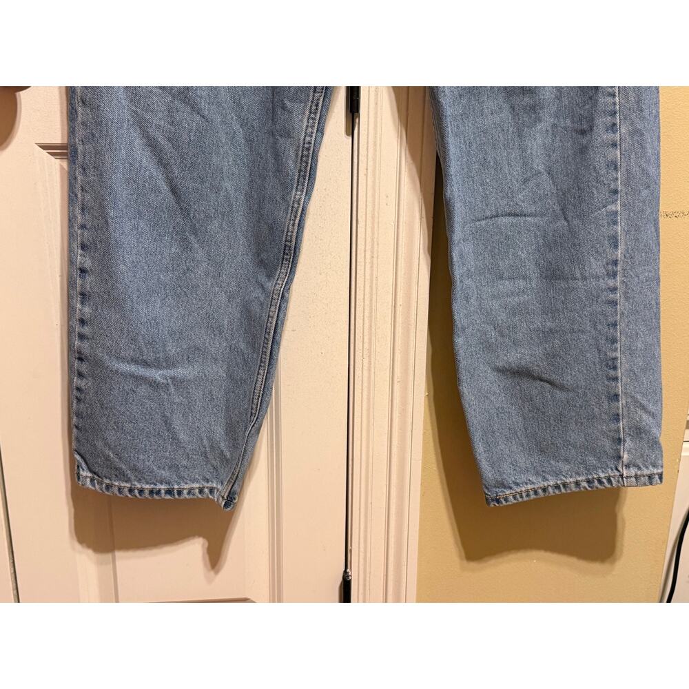 Levi's 560 jeans Mens Blue Comfort Fit Relaxed Tapered Light Denim Y2K 34x30 - Picture 5 of 12
